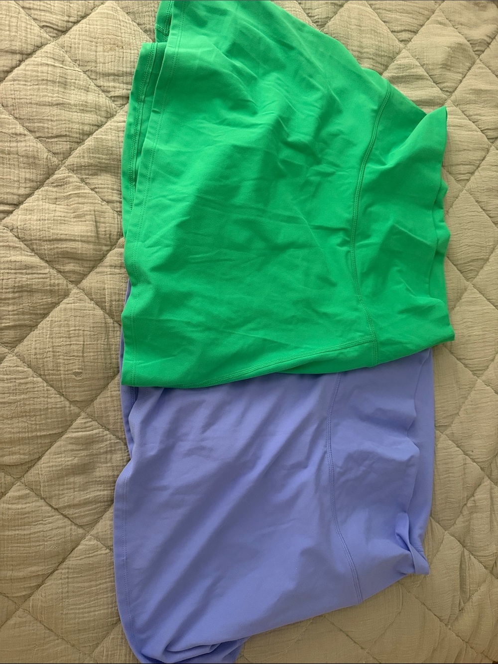 90 Degree By Reflex Both NWOT Green and Lavender Athletic Skort